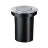 Extérieur 230V ENC Floor GU10 IP65 rd D105mm Acier inoxydable sans ...