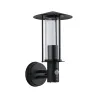 Applique extérieur 230V Classic Sensor IP44 E27 Métal/Verre Dark Gr...