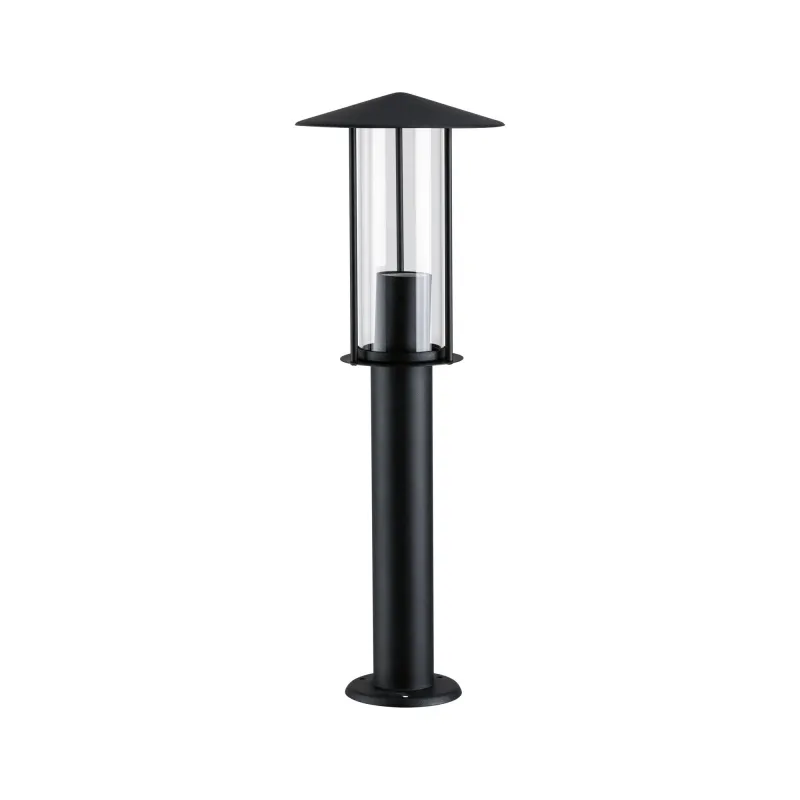 Borne lumineuse extérieur 230V Classic IP44 E27 Métal/Verre Dark Gr...