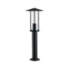 Borne lumineuse extérieur 230V Classic IP44 E27 Métal/Verre Dark Gr...