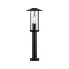 Borne lumineuse extérieur 230V Classic IP44 E27 Métal/Verre Dark Gr...