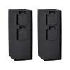 RIO Colonne prises extérieur 230 V x 4 IP44 Acier inoxydable anthra...