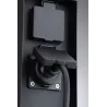 RIO Colonne prises extérieur 230 V x 4 IP44 Acier inoxydable anthra...
