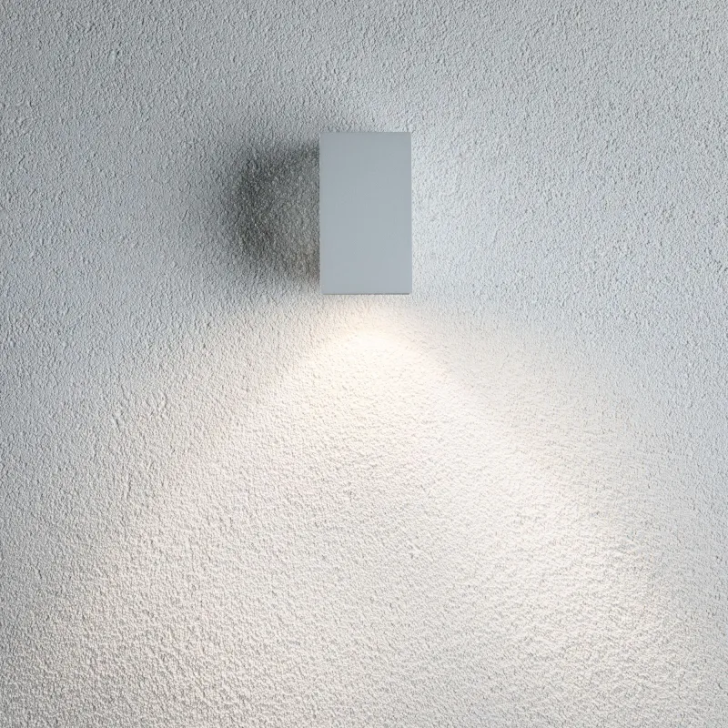 Lum en saillie ext 230V Flame 1x3W IP54 3000K Alu Signal White - Pa...