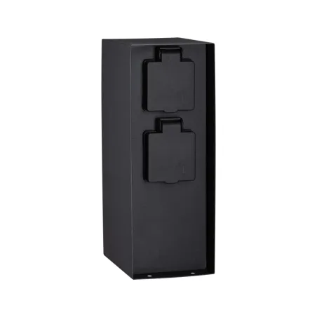 RIO Colonne prises ext. programmateur IP44 230V acier inoxydable an...