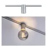 URail Ceiling Socket max1x20W E27 Chrome dépoli 230V Métal - Pas cher