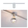 URail Ceiling Socket max1x20W E27 Blanc 230V Métal - Pas cher