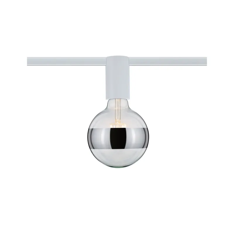 URail Ceiling Socket max1x20W E27 Blanc 230V Métal - Pas cher