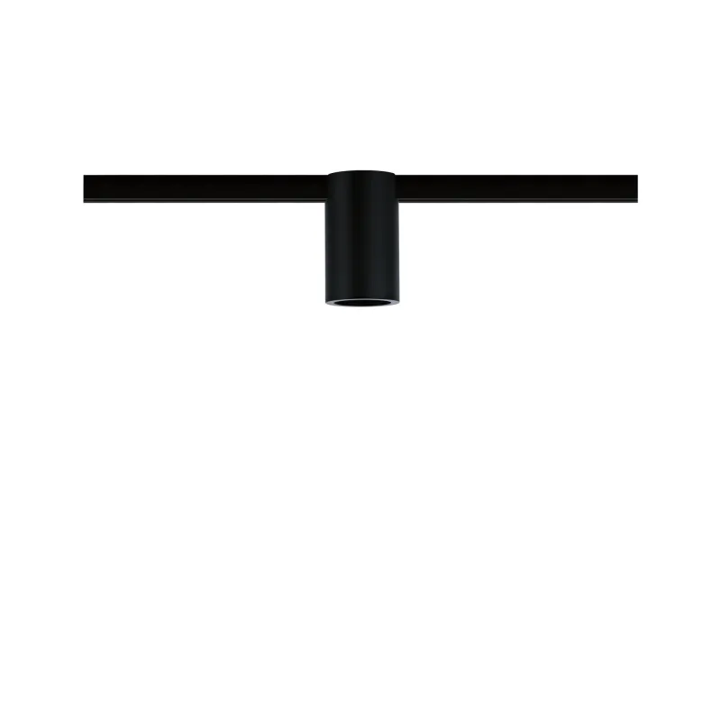 URail Ceiling Socket max1x20W E27 Noir 230V Métal - Pas cher