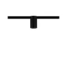 URail Ceiling Socket max1x20W E27 Noir 230V Métal - Pas cher