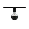 URail Ceiling Socket max1x20W E27 Noir 230V Métal - Pas cher