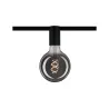 URail Ceiling Socket max1x20W E27 Noir 230V Métal - Pas cher