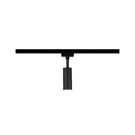Spot URail Tubo 1x5W Noir mat 230 V Métal/plastique 3000K non-dim -...