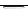Panneau URail LED 1x7W Noir mat/Chrome 230V Alu/plastique 2700K non...