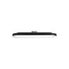 Panneau URail LED 1x7W Noir mat/Chrome 230V Alu/plastique 2700K non...