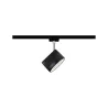 Spot URail Arena 1x14W Noir mat/ Chrome mat 230V métal gradable - P...