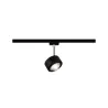 Spot URail Aldan 1x9W Noir mat/Chrome 230V mét/plas Met/Kst 2700K  ...