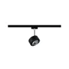 Spot URail Aldan 1x9W Noir mat/Chrome 230V mét/plas Met/Kst 2700K  ...