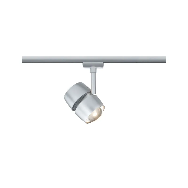 Spot URail Oculus 2x?W Chrome mat/Chr 230 V métal/plastique gradabl...