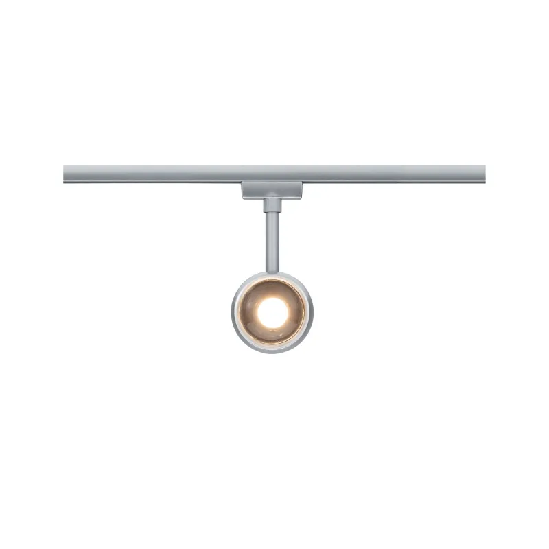 Spot URail Oculus 2x?W Chrome mat/Chr 230 V métal/plastique gradabl...