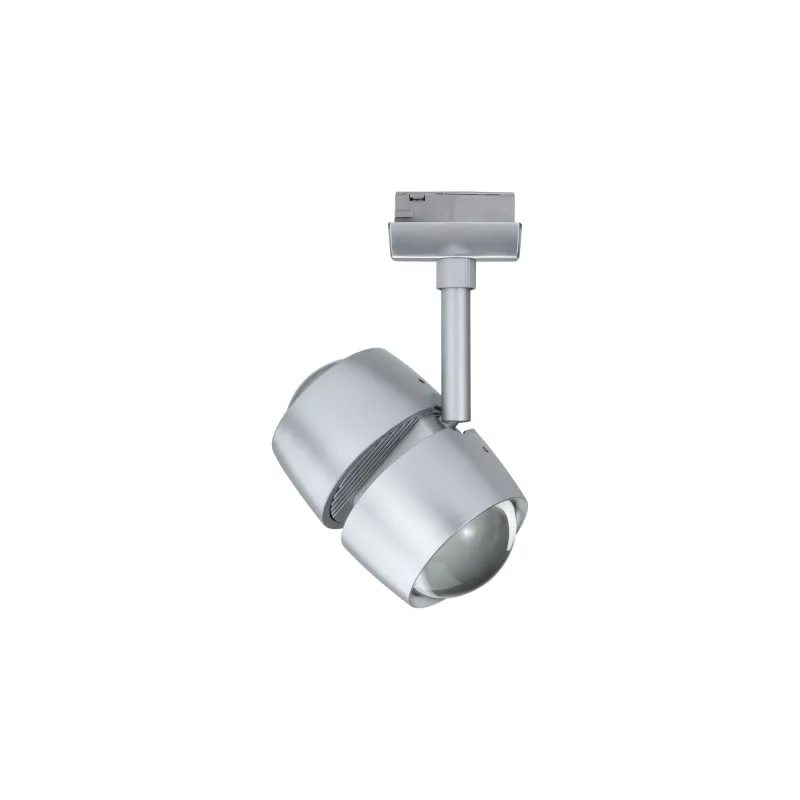 Spot URail Oculus 2x?W Chrome mat/Chr 230 V métal/plastique gradabl...