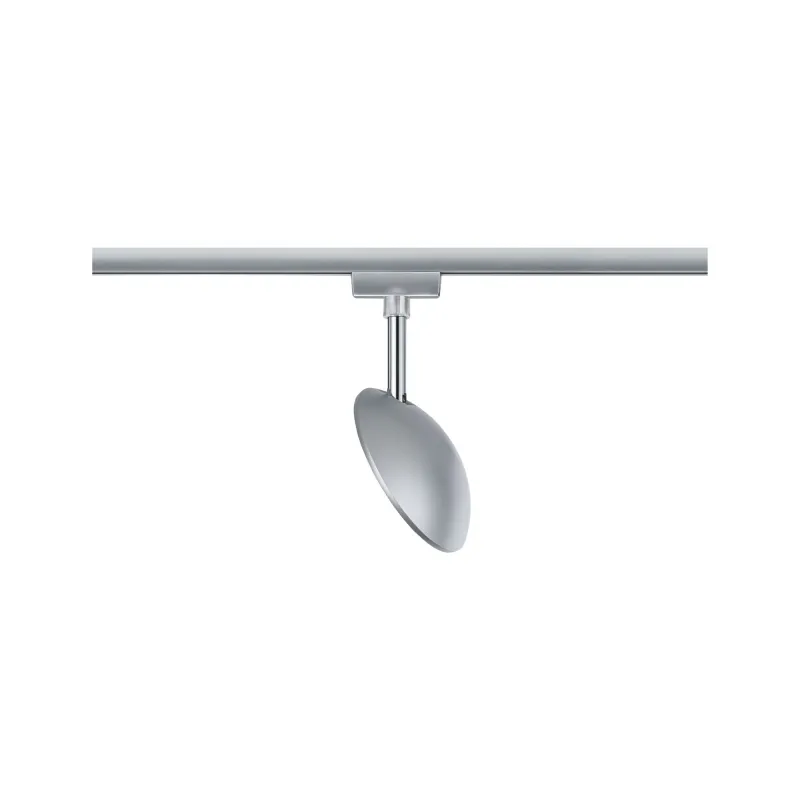 Spot URail Sphere 7,4W Chrome mat Chrome 230 V plastique gradable 2...