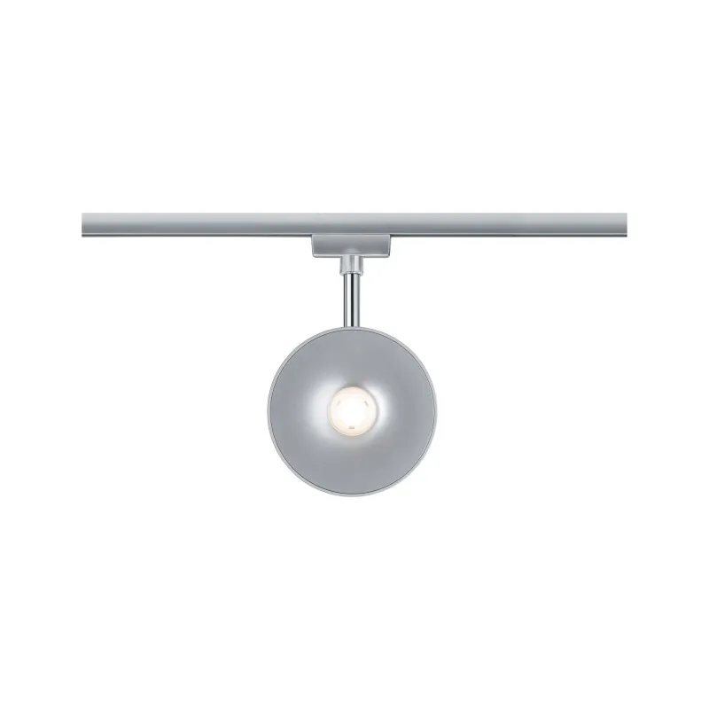 Spot URail Sphere 7,4W Chrome mat Chrome 230 V plastique gradable 2...