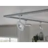 Spot URail Sphere 7,4W Chrome mat Chrome 230 V plastique gradable 2...