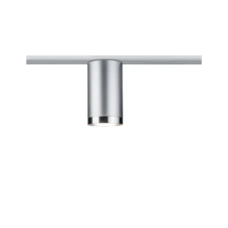 URail Spot Tube max1x10W GU10 Chrome dépoli/Chrome métal - Pas cher