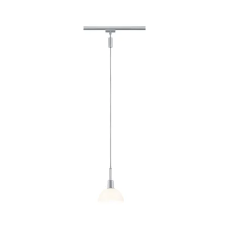 URail Suspen. Sarrasani max 20W E14 Chr Mat/Opale 230V Métal Verre ...