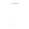 URail Suspen. Sarrasani max 20W E14 Chr Mat/Opale 230V Métal Verre ...