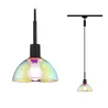 URail Suspen. Sarrasani max 20W E14 Noir dépoli/Dicro 230V Métal Ve...