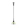 URail Suspen. Sarrasani max 20W E14 Noir dépoli/Dicro 230V Métal Ve...
