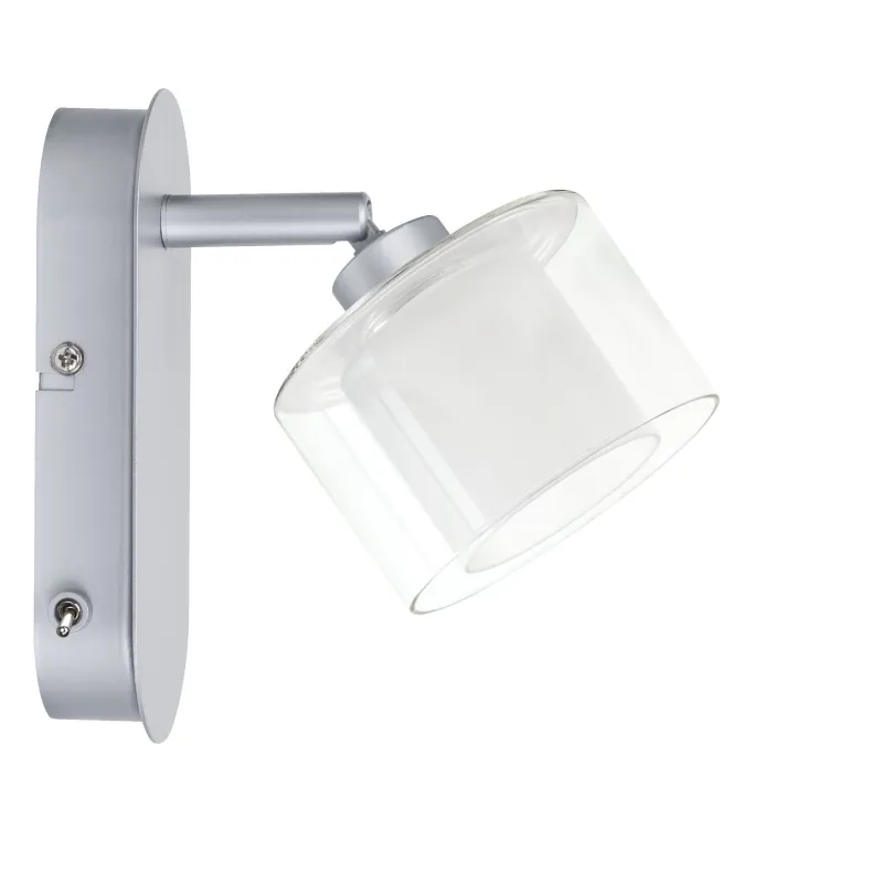 Living DecoSystems abat-jour Twice max.50W GU5,3 verre clair/opaque...
