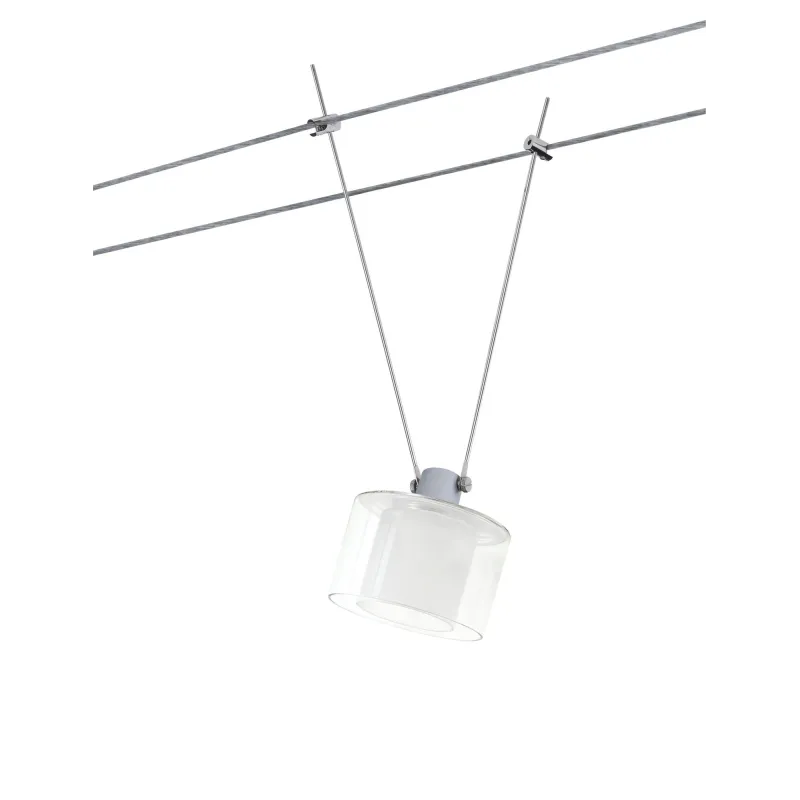 Living DecoSystems abat-jour Twice max.50W GU5,3 verre clair/opaque...