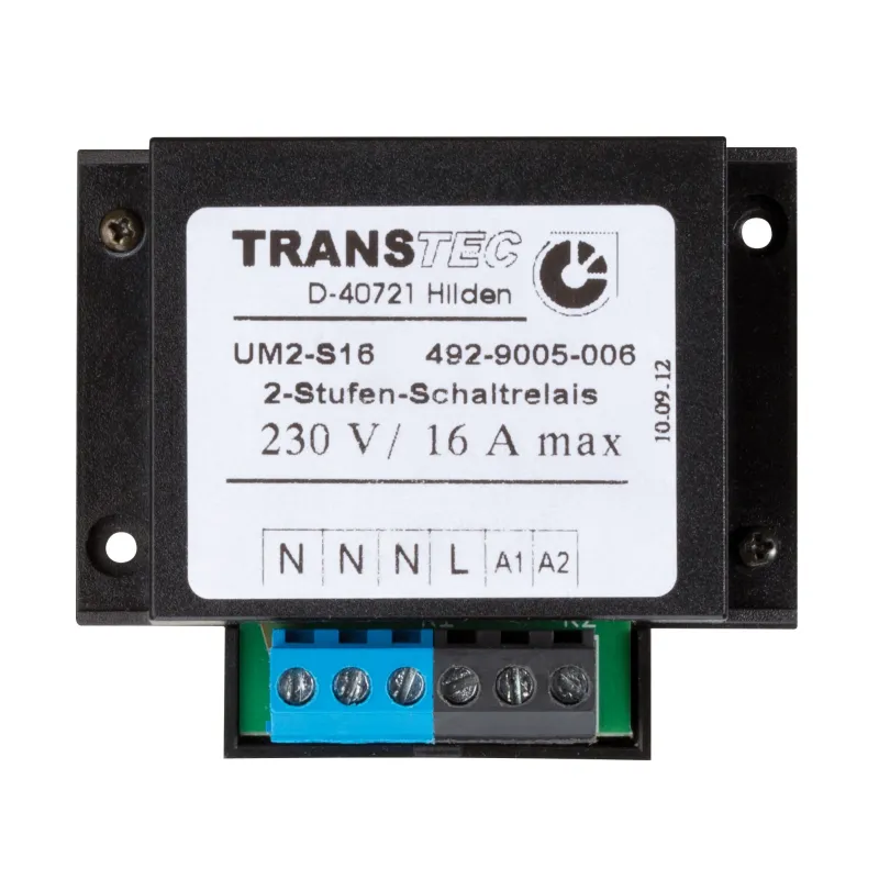 Rail System VariLine commutateur 2 phases noir 230V synthétique - P...