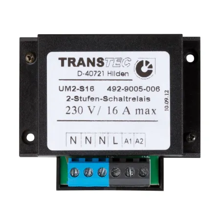 Rail System VariLine commutateur 2 phases noir 230V synthétique - P...