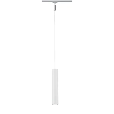 URail Suspension Catalejo max10W GU10 Chrome dépoli/Blanc 230V Méta...