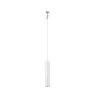 URail Suspension Catalejo max10W GU10 Chrome dépoli/Blanc 230V Méta...