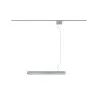 Suspension barre URail max6x10W GU10 Chrome dépoli 230V alu extensi...