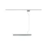 Suspension barre URail max6x10W GU10 Chrome dépoli 230V alu extensi...
