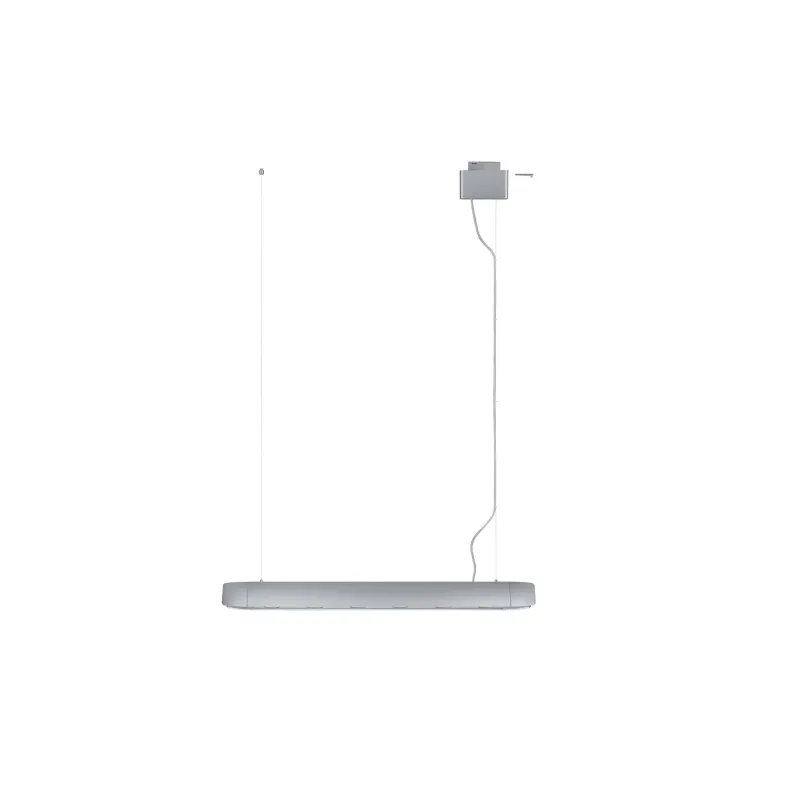 Suspension barre URail max6x10W GU10 Chrome dépoli 230V alu extensi...