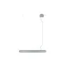 Suspension barre URail max6x10W GU10 Chrome dépoli 230V alu extensi...
