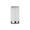 URail Spot Tube max1x10W GU10 Blanc /Chrome Métal - Pas cher