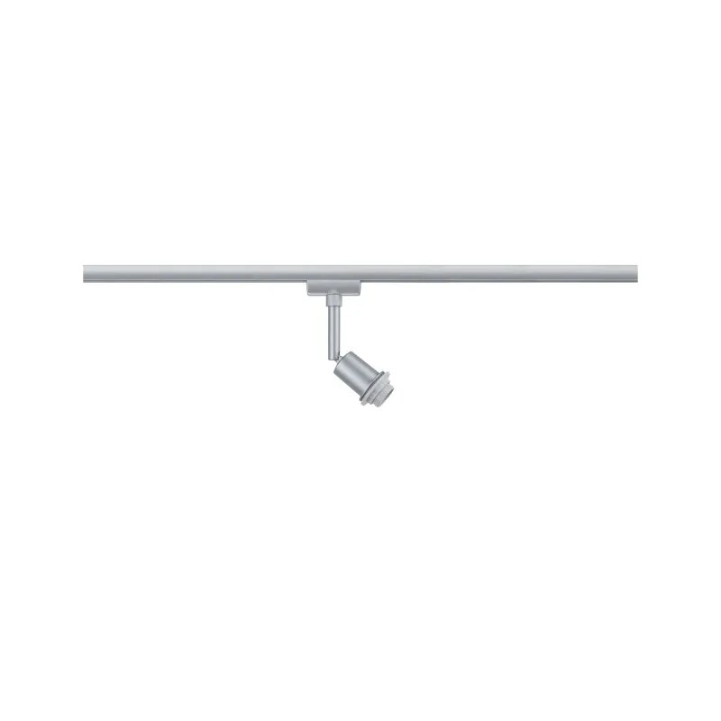 URail Spot DecoSystems max1x20W E14 chr dépoli 230V Métal - Pas cher