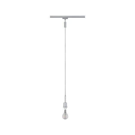 URail Susp DecoSystems max1x20W E14 chr dépoli 230V Métal/plastique...