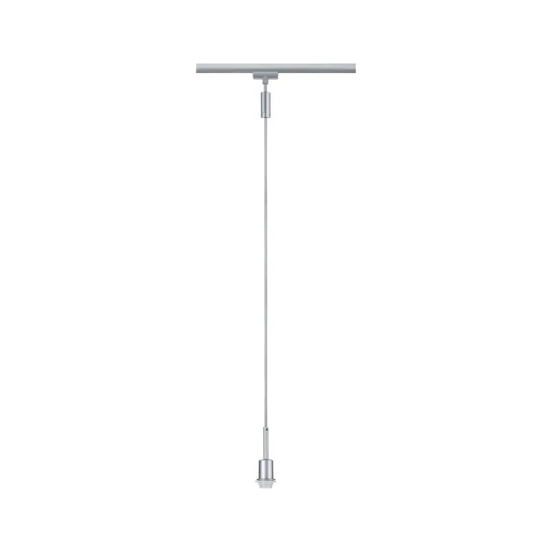 URail Susp DecoSystems max1x20W E14 chr dépoli 230V Métal/plastique...