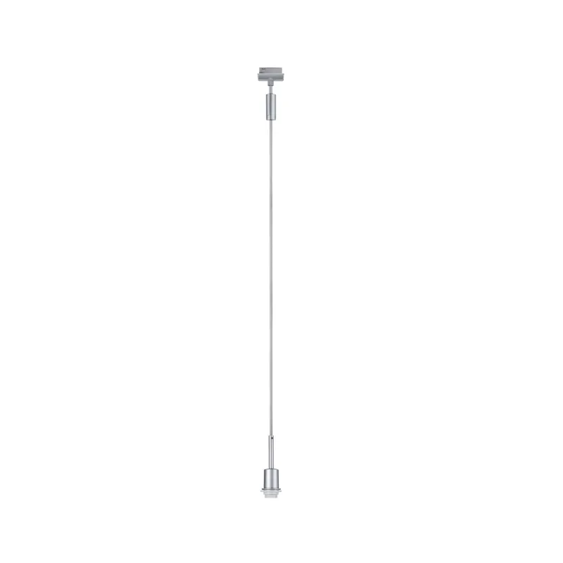 URail Susp DecoSystems max1x20W E14 chr dépoli 230V Métal/plastique...