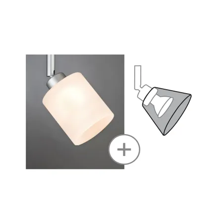 DecoSystems Abat-jour Zyli max. 50W Verre Blanc - Pas cher