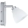 DecoSystems Abat-jour Wolbi max. 50W Verre Blanc - Pas cher
